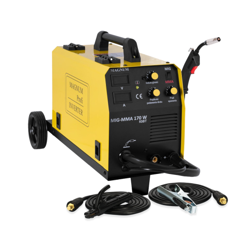 Spawarka Magnum MIG 170 W MMA IGBT - zestaw - U MI 170W MMA-G - Magnum - 3 2