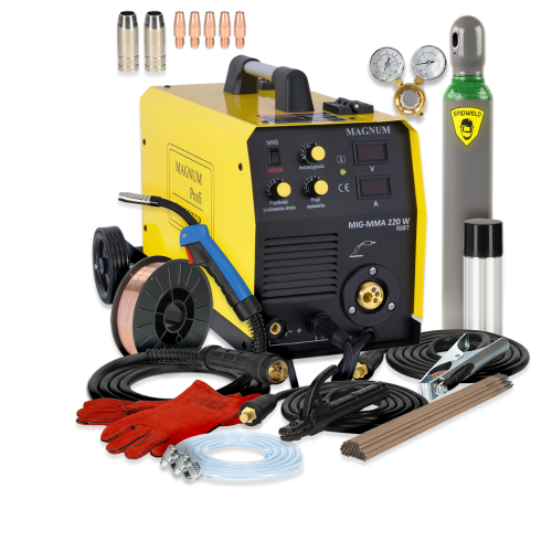 Spawarka Magnum MIG 220 W MMA IGBT - zestaw - U MI 220W MMA-G - Magnum - 3