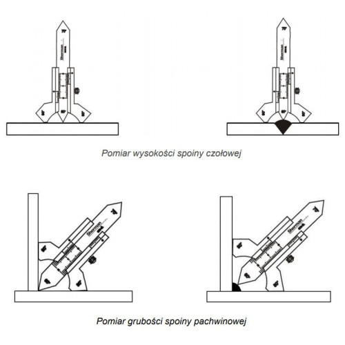 Spoinomierz noniuszowy Sherman SPB-1A - NMR0101 - Sherman - 1 2