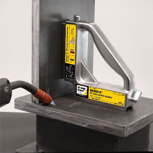 Kątownik magnetyczny StrongHand Adjust-O™ 120 kg 197x197x48 mm z 2. włącznikami - MS2-90 - Strong Hand Tools - 1 2