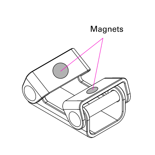 Podkładka magnetyczna typu V-Pad serii UD StrongHand - XDV2 - Strong Hand Tools - 1 2