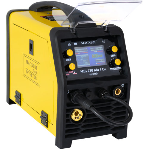 Spawarka Magnum MIG 220 Alu/Cu Synergia - zestaw - U MI 220AL CU-G - Magnum - 5 2