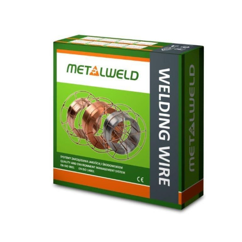 Drut spawalniczy MIG Metalweld HARDWELD 600 fi 1,0 mm / 5 kg - HMNMD11100010X23 - Metalweld - 1