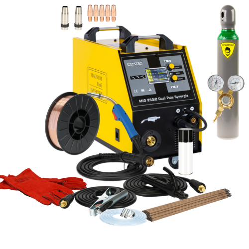 Spawarka Magnum MIG 250/2 Dual Puls Synergia - zestaw - U MI 250/2 AUTO DPS-G - Magnum - 5