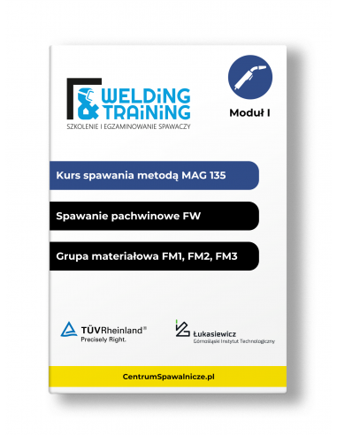 Kurs spawalniczy MAG 135 / spawanie pachwinowe (FW) / FM1, FM2, FM3 / Welding & Training - MAG-135-FW-FM1_2_3 - Welding Training