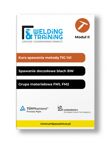 Kurs spawalniczy TIG 141 / spawanie doczołowe blach (BW) / FM1, FM2 / Welding & Training - TIG-141-BW_B-FM1_2 - Welding Training