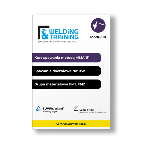 Kurs spawalniczy MMA 111 / spawanie doczołowe rur (BW) / FM1, FM2 / Welding & Training - MMA-111-BW_R-FM1_2 - Welding Training -