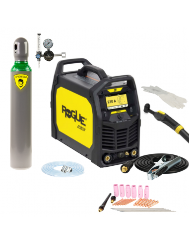 Spawarka ESAB Rogue ET 230iP AC/DC - zestaw | 0479100400-G