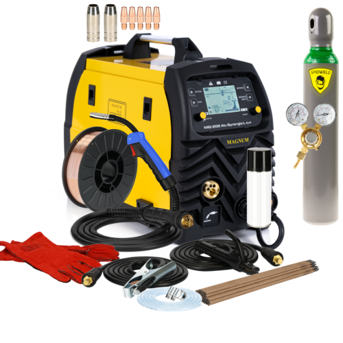 Spawarka Magnum MIG 208 Alu Synergia L 4x4 - zestaw - U MI 208ALU 4X4-G - Magnum - 5