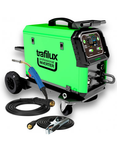 Spawarka Trafilux Trafimig Compact 300 Dual Puls LCD - zestaw | 5904044980432