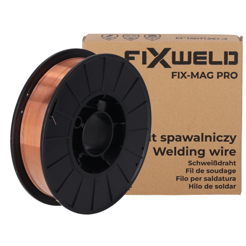Drut spawalniczy FIX-MAG PRO SG2 G3Si1 fi 0,8 mm / 5 kg / zestaw 5x / FIXWELD | FIX-MAG-PRO-SG2-08-5_px5 2
