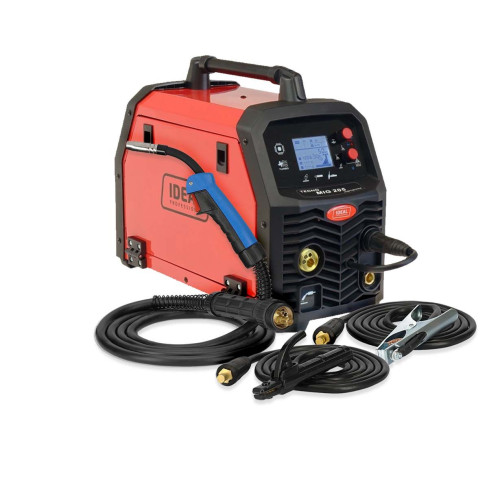 Spawarka Ideal Tecnomig 205 LCD Synergic v2 - zestaw - TMIG205LCDV2-G - Ideal - 5 2